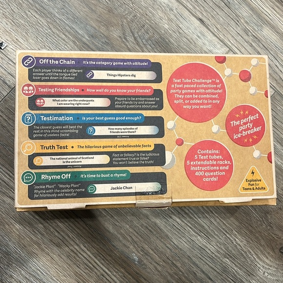 Test tube party/ drinking game - Picture 2 of 6